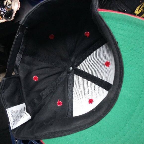 Deadstock Vintage CAT Caterpillar Authentic Machines Snap Hat Cap - Picture 7 of 8